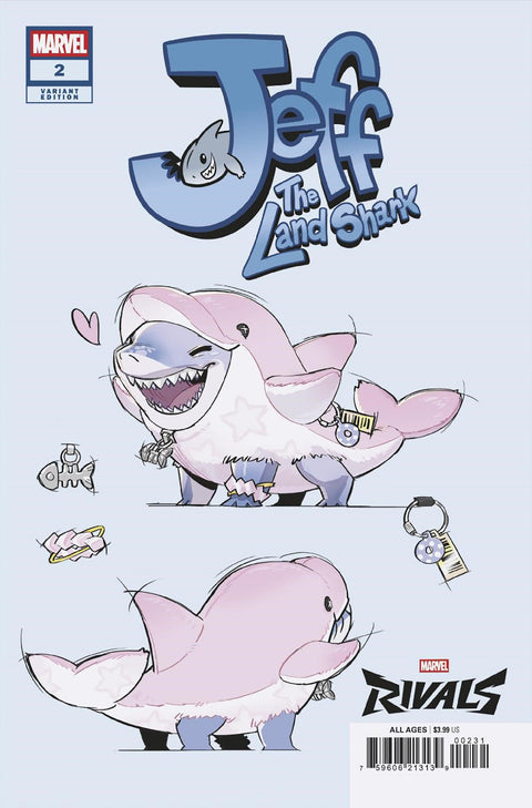 JEFF THE LAND SHARK #2 NETEASE GAMES MARVEL RIVALS VARIANT Marvel Kelly Thompson Tokitokoro NetEase Games