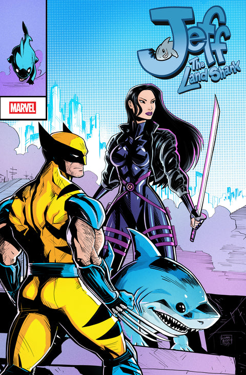 Jeff the Land Shark 3 Comic Luciano Vecchio Variant Marvel Comics 2025