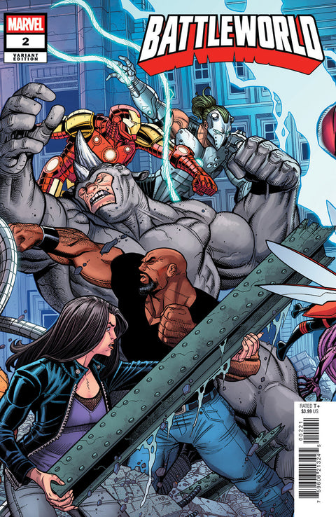 Battleworld 2 Comic Nick Bradshaw Connecting Variant Marvel Comics 2025