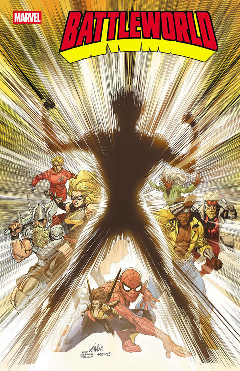 Battleworld 4 Comic Leinil Francis Yu Marvel Comics 2025