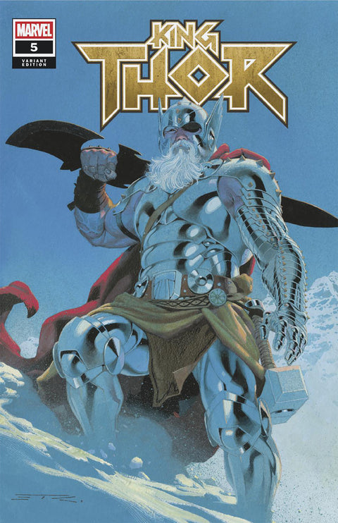 Battleworld 4 Comic Esad Ribic King Thor Variant Marvel Comics 2025