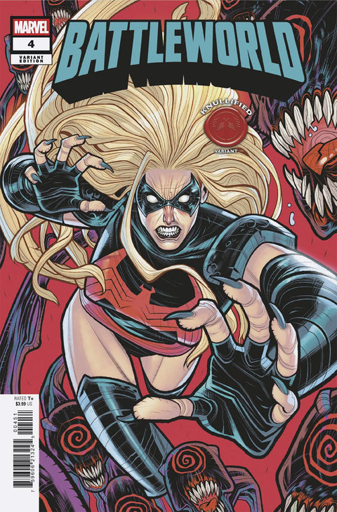 Battleworld 4 Comic Elizabeth Torque Knullified Variant Marvel Comics 2025