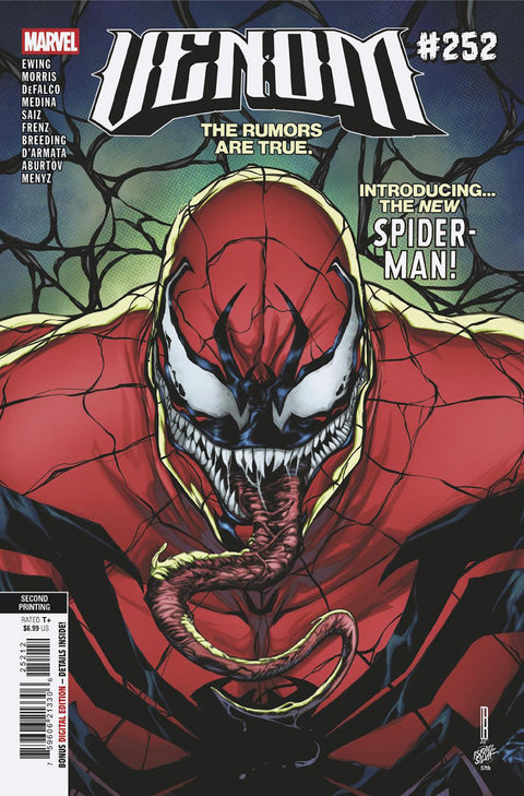 All-New Venom 252 Comic 2nd Printing David Baldeón Marvel Comics 2026