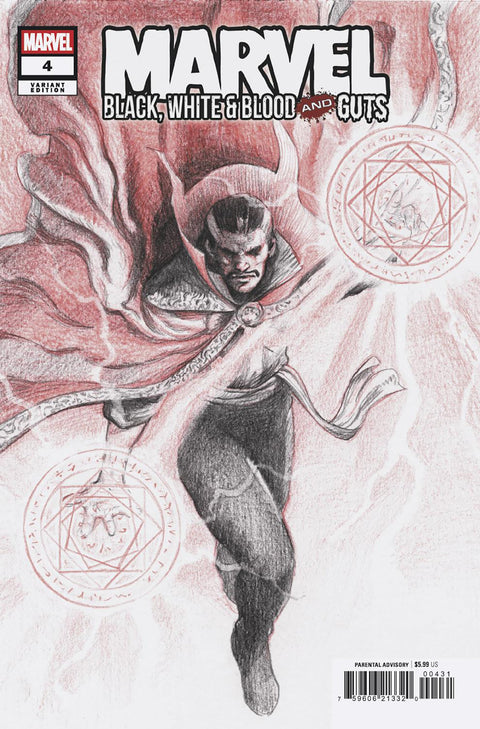 Marvel: Black, White & Blood and Guts 4 Comic Mitsuhiro Arita Variant Marvel Comics 2026