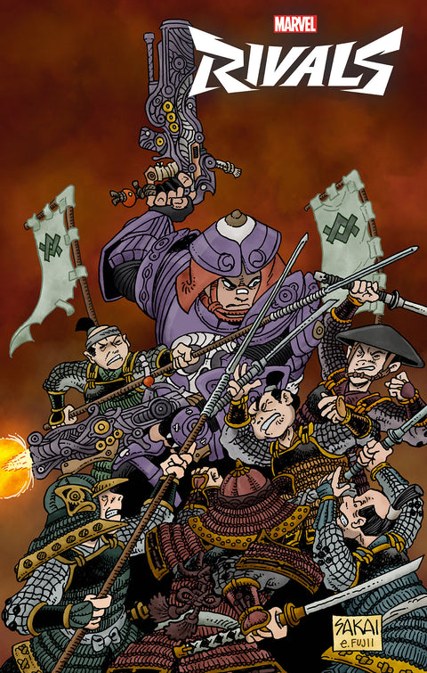 MARVEL RIVALS: IGNITE #1 STAN SAKAI VARIANT Marvel Peach Momoko Yuji Kaku Stan Sakai
