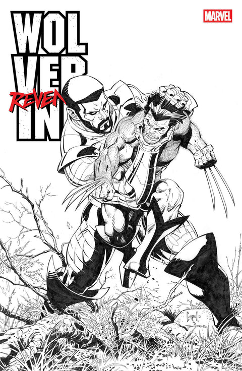Wolverine: Revenge – Red Band Raw: Black & White Edition 3 Comic Greg Capullo Marvel Comics 2025