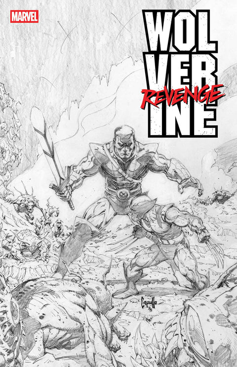 Wolverine: Revenge – Red Band Raw: Black & White Edition 5 Comic Greg Capullo Marvel Comics 2025