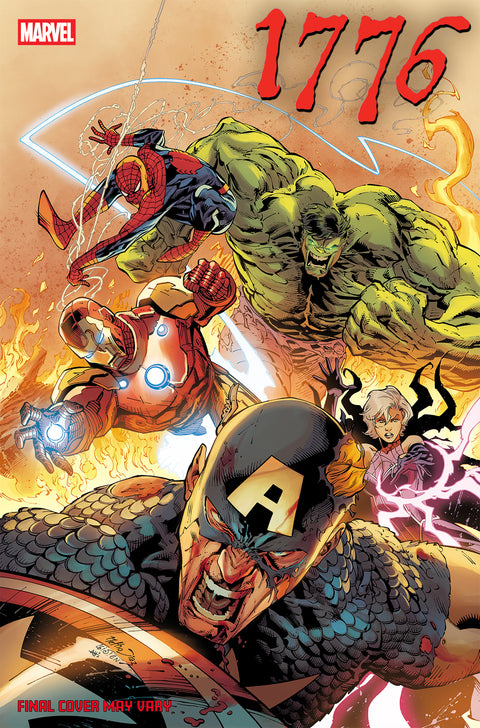 1776 (Marvel Comics) 4 Comic Paulo Siqueira Variant Marvel Comics 2026