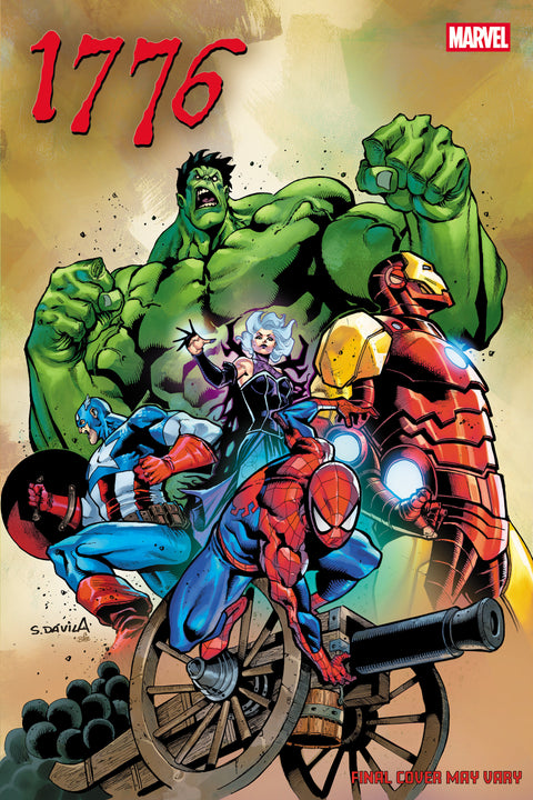1776 (Marvel Comics) 5 Comic Sergio Dávila Variant Marvel Comics 2026