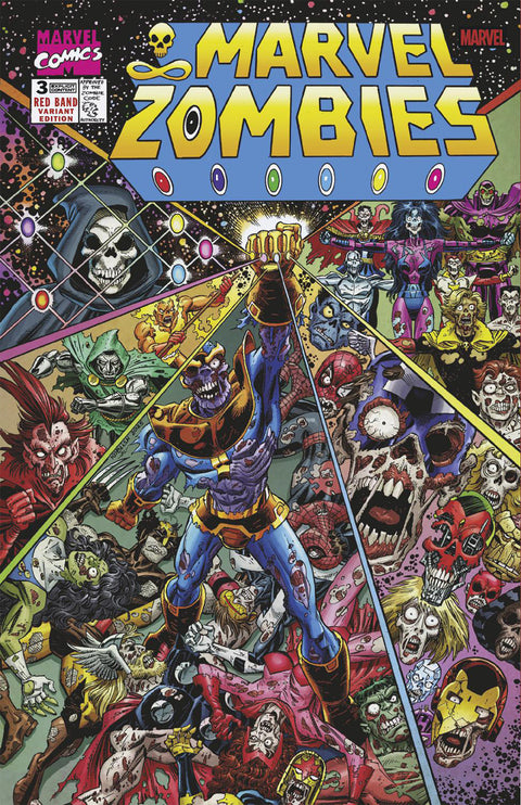 Marvel Zombies: Red Band 3 Comic Sott Koblish Retro Zombie Variant Marvel Comics 2025