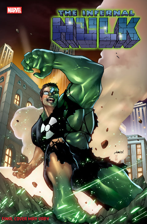Infernal Hulk 4 Comic Ario Anindito Hell's Kitchen Variant Marvel Comics 2026