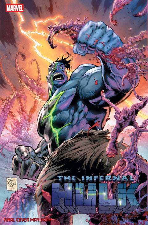 Infernal Hulk 4 Comic Tony S. Daniel Variant Marvel Comics 2026