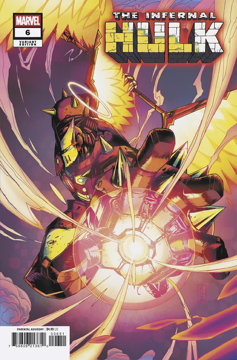 Infernal Hulk 6 Comic Kei Zama Hellbuster Armor Variant Marvel Comics 2026