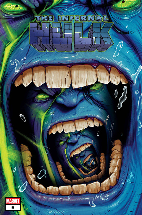 INFERNAL HULK #9 DOALY VARIANT 1:25 Marvel Phillip Kennedy Johnson Adam Gorham Doaly