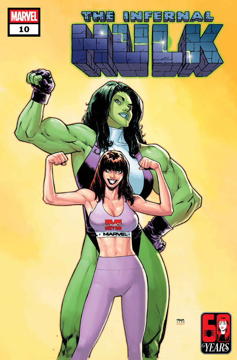 Infernal Hulk 10 Comic Humberto Ramos Mary Jane Watson Variant Marvel Comics 2026