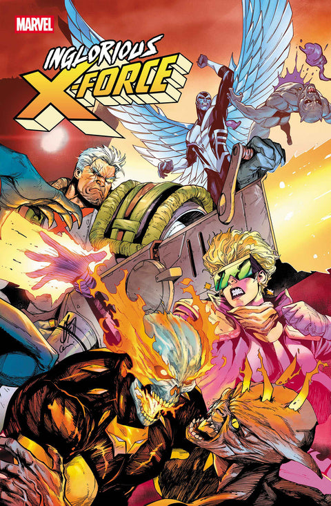 Inglorious X-Force 2 Comic Stefano Caselli Variant Marvel Comics 2026
