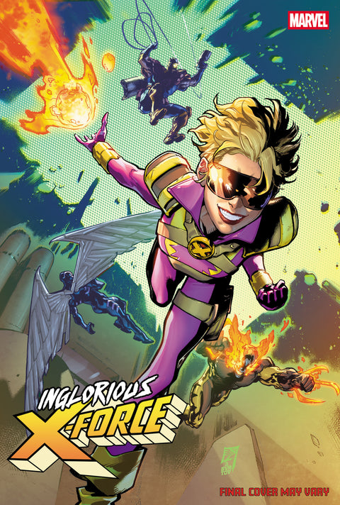 INGLORIOUS X-FORCE #3 C.F. VILLA VARIANT 1:25 Marvel Tim Seeley Michael Sta. Maria C.F. Villa