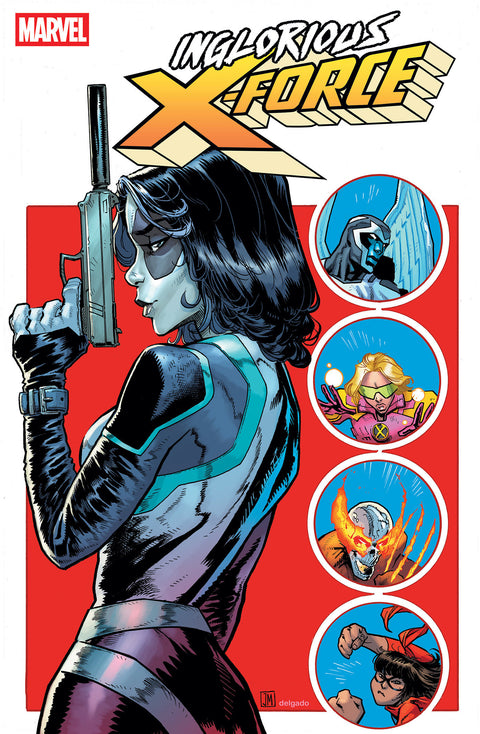 INGLORIOUS X-FORCE #7 JUSTIN MASON VARIANT 1:25 Marvel Tim Seeley Michael Sta. Maria Justin Mason