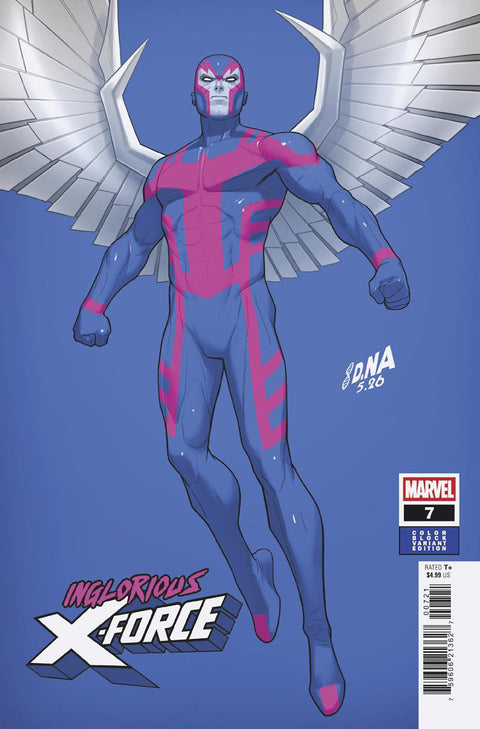 INGLORIOUS X-FORCE #7 DAVID NAKAYAMA COLOR BLOCK BLUE VARIANT Marvel Tim Seeley Michael Sta. Maria David Nakayama