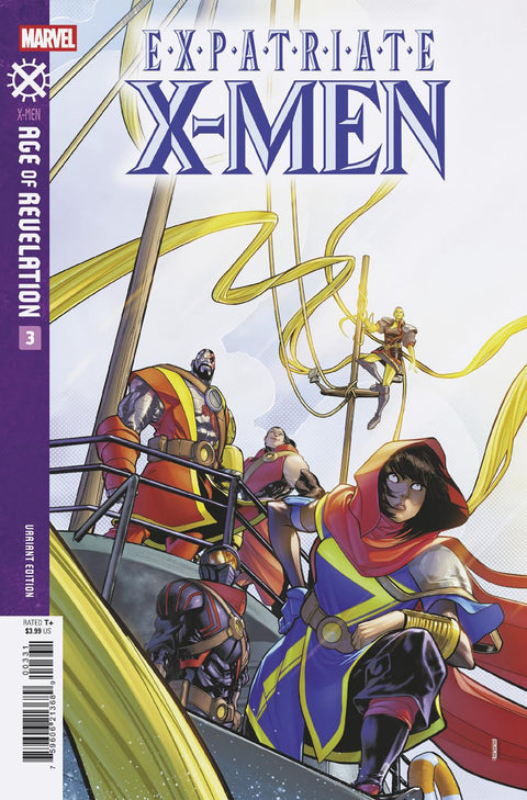 Expatriate X-Men 3 Comic David Baldeón Variant Marvel Comics 2025