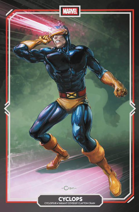 CYCLOPS #1 CLAYTON CRAIN VARIANT Marvel Alex Paknadel Roge Antonio Clayton Crain