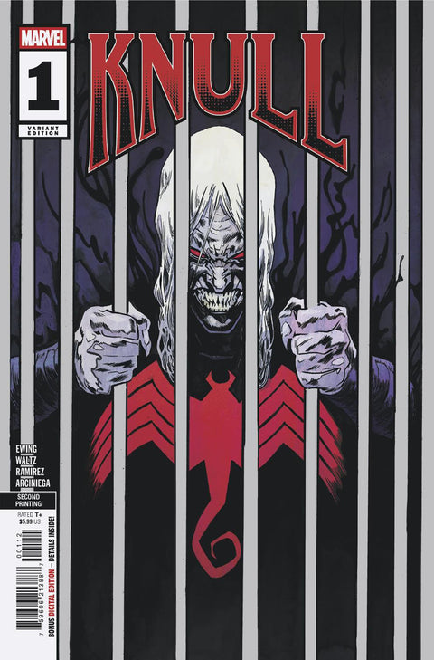 Knull 1 Comic 2nd Printing Michael Walsh Marvel Comics 2026