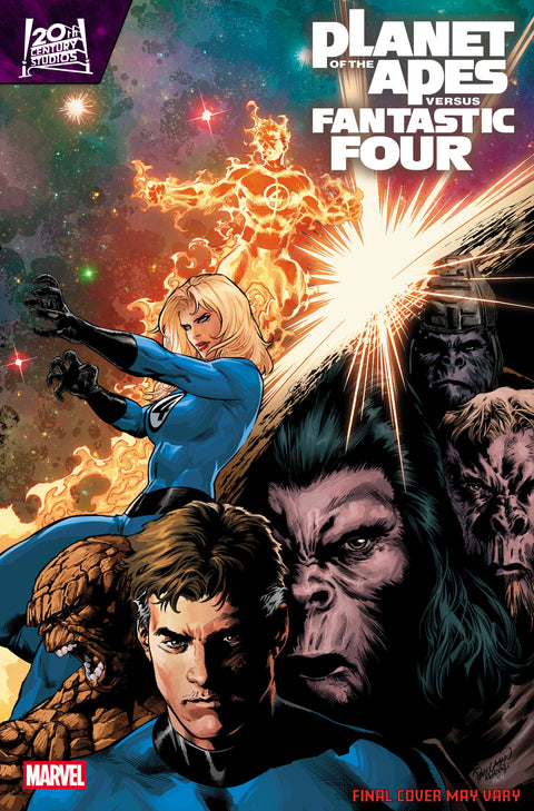 Planet of the Apes vs. Fantastic Four 2 Comic Carlo Pagulayan Versus Variant Marvel Comics 2026