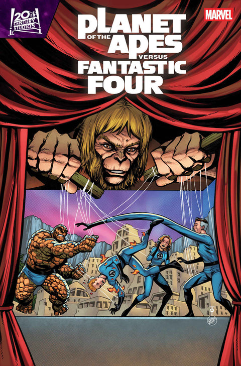 Planet of the Apes vs. Fantastic Four 3 Comic Marcus To Homage Variant Marvel Comics 2026