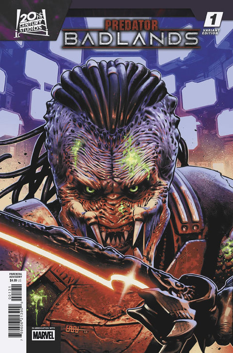 Predator: Badlands 1 Comic Cafu Variant Marvel Comics 2025