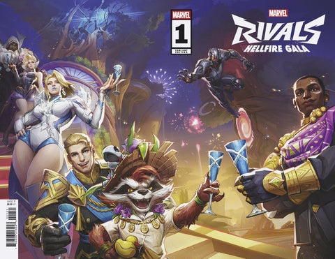 Marvel Rivals: Hellfire Gala 1 Comic NetEase Marvel Rivals Wraparound Variant Marvel Comics 2025