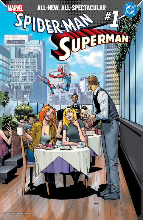 MARVEL/DC: SPIDER-MAN/SUPERMAN #1 HUMBERTO RAMOS VARIANT Marvel Brad Meltzer Pepe Larraz TBA
