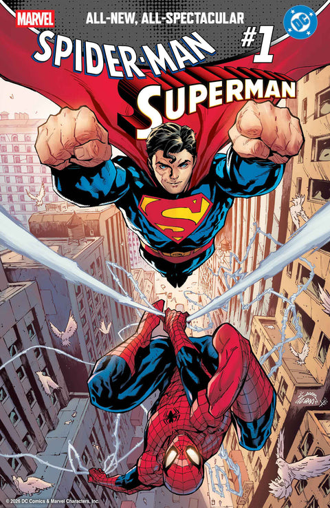 Marvel / DC: Spider-Man / Superman 1 Comic Ryan Stegman Variant Marvel Comics / DC Comics 2026