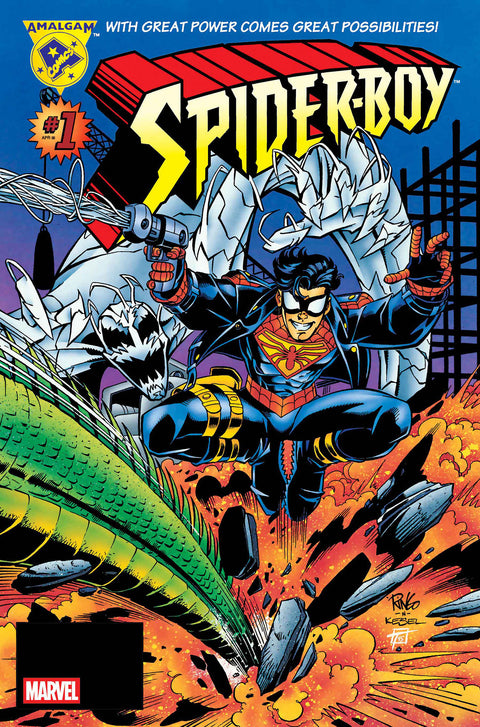 Spider-Boy 1 Comic Facsimile DC Comics and Marvel Comics 2025