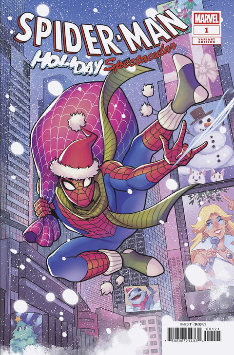 Spider-Man: Holiday Spectacular 1 Comic Kasia Nie Variant Marvel Comics 2025