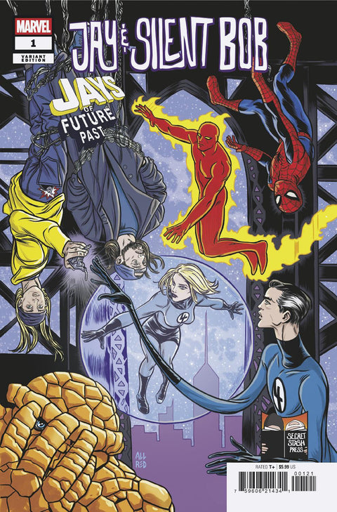 JAY & SILENT BOB: JAYS OF FUTURE PAST #1 MICHAEL ALLRED VARIANT Marvel Kevin Smith Giuseppe Camuncoli Michael Allred