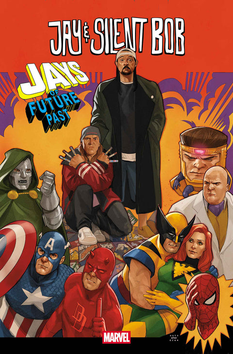 Jay & Silent Bob: Jays of Future Past 1 Comic Phil Noto Homage Variant Marvel Comics 2026