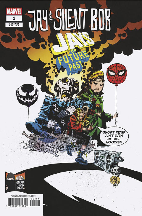 Jay & Silent Bob: Jays of Future Past 1 Comic Jim Mahfood Variant Marvel Comics 2026