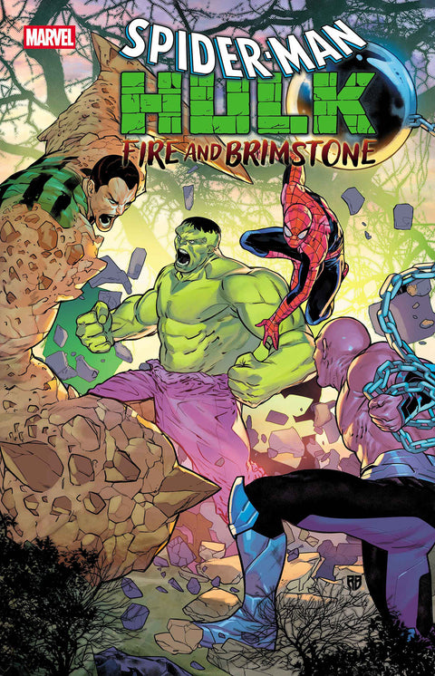 Spider-Man / Hulk: Fire and Brimstone 1 Comic R.B. Silva Marvel Comics 2026
