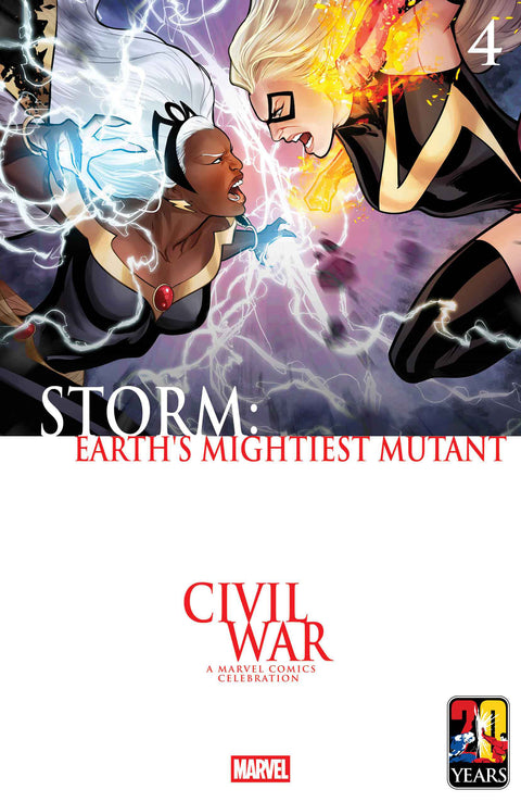Storm: Earth's Mightiest Mutant 4 Comic Lucas Werneck Civil War Celebration Variant Marvel Comics 2026