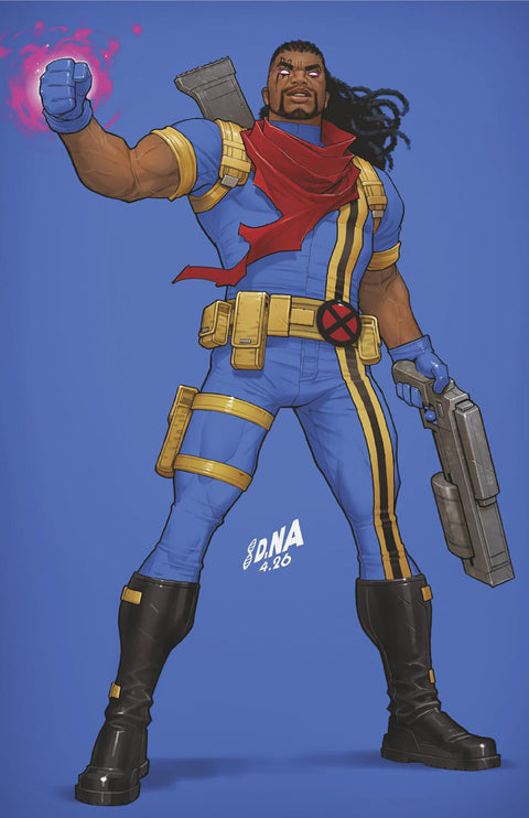 BISHOP #2 DAVID NAKAYAMA COLOR BLOCK BLUE VIRGIN VARIANT 1:50 Marvel Saladin Ahmed Mario Santoro David Nakayama