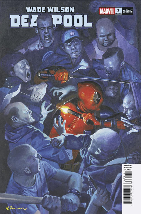 WADE WILSON: DEADPOOL #1 FABRIZIO DE TOMMASO VARIANT 1:25 Marvel Benjamin Percy Geoff Shaw Fabrizio De Tommaso