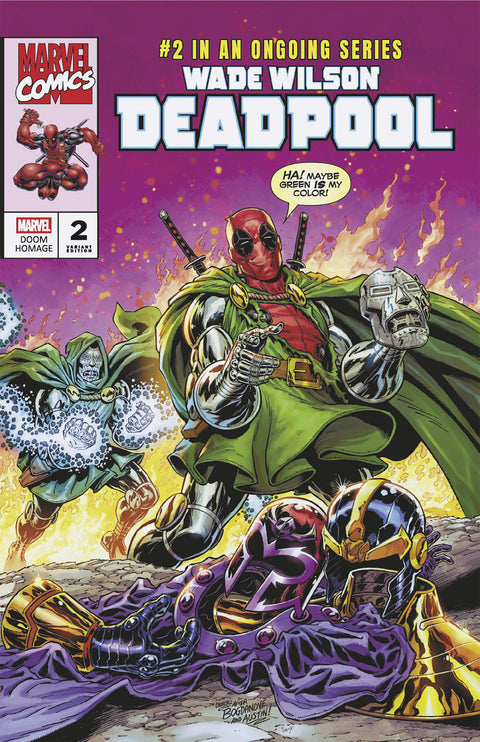 Wade Wilson: Deadpool 2 Comic Ian Churchill Doom Homage Variant Marvel Comics 2026
