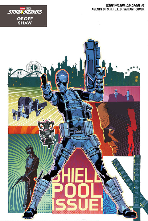 Wade Wilson: Deadpool 3 Comic Geoff Shaw Agents of S.H.I.E.L.D. Variant Marvel Comics 2026