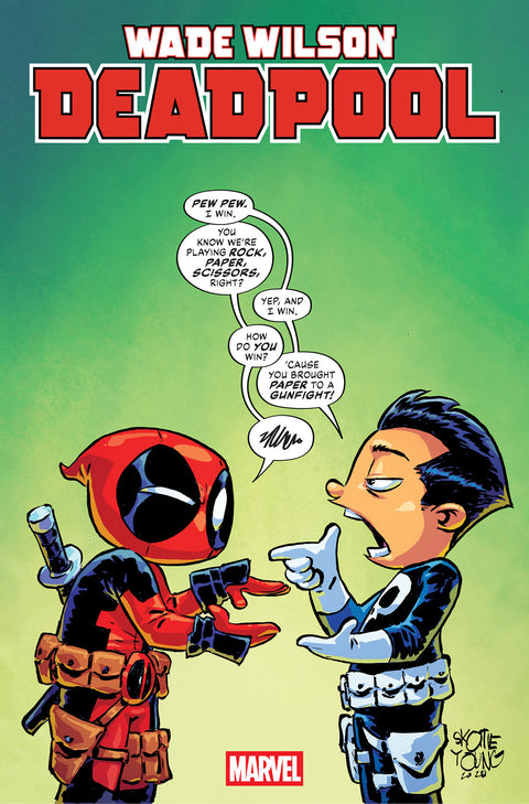 Wade Wilson: Deadpool 8 Comic Skottie Young Variant Marvel Comics 2026