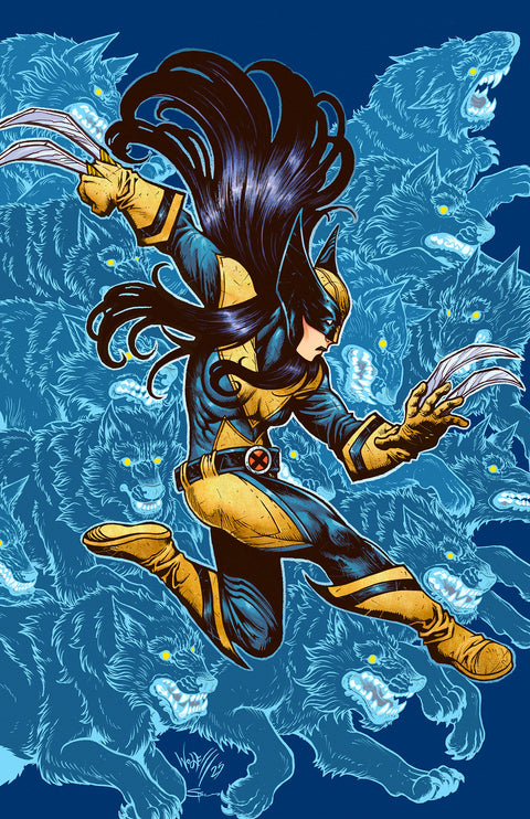 GENERATION X-23 #2 MARIA WOLF X-23 VIRGIN VARIANT 1:50 Marvel Jody Houser Jacopo Camagni Maria Wolf