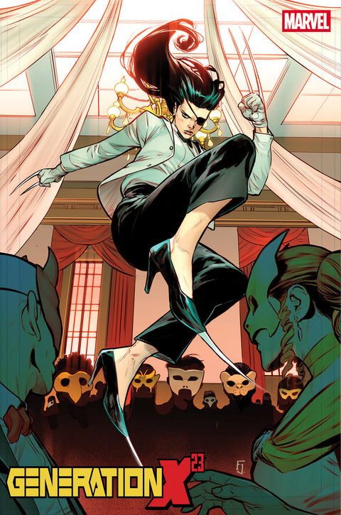 GENERATION X-23 #6 JUAN FRIGERI HELLFIRE COSTUME SWAP VARIANT Marvel Jody Houser Marco Renna Juan Frigeri