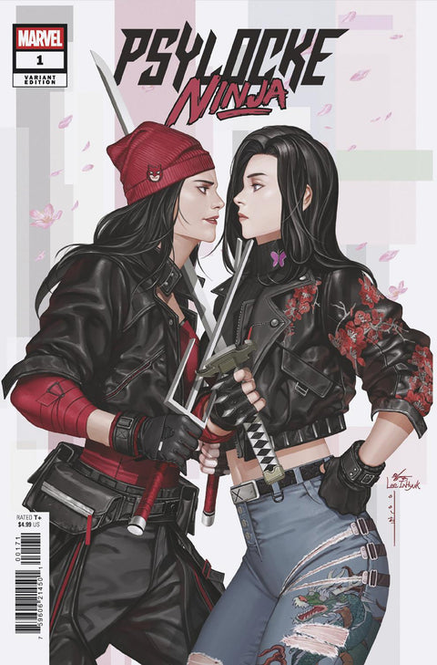 Psylocke: Ninja 1 Comic Versus Elektra Variant Marvel Comics 2026