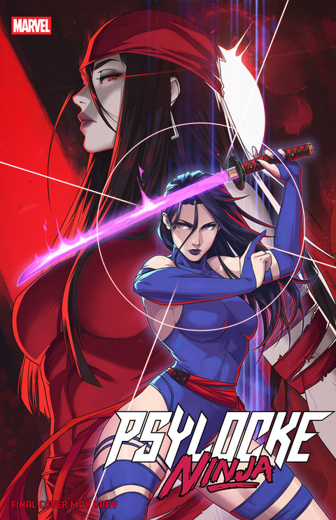 Psylocke: Ninja 2 Comic Jhony Caballero Incentive Variant (1:25) Marvel Comics 2026
