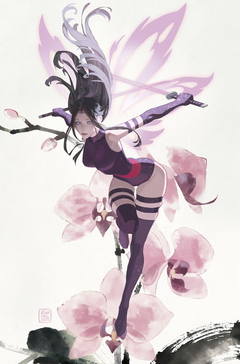 Psylocke: Ninja 3 Comic AKA Incentive Virgin Variant (1:50) Marvel Comics 2026