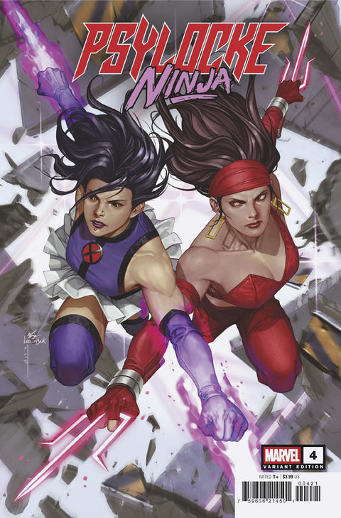 Psylocke: Ninja 4 Comic InHyuk Lee Variant Marvel Comics 2026